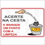   Acerte na cesta e marque um ponto com a limpeza. 